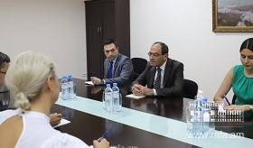 ԱԳ նախարարի տեղակալ Շավարշ Քոչարյանի հանդիպումը ՀՀ-ում Թուրքմենստանի դեսպան Մուհամետգելդի Այազովի հետ