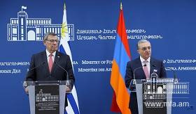 Remarks and answers to the questions of journalists of Foreign Minister Zohrab Mnatsakanyan at the joint press conference with Rodolfo Nin Novoa, the Foreign Minister of Uruguay