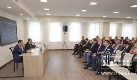 The Meeting of the participants of the Annual Conference of MFA Apparatus and Heads of Diplomatic Service abroad with Zareh Sinanyan,  High Commissioner for Diaspora Affairs