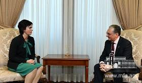 Foreign Minister Zohrab Mnatsakayan received Inga Stanytė-Toločkienė, the newly appointed Ambassador of Lithuania