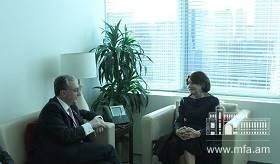Foreign Minister Mnatsakanyan’s meeting with Rosemary A. DiCarlo, Under-Secretary-General of the UN