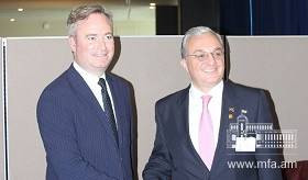 Министр иностранных дел Армении встретился с Государственным секретарем иностранных дел Франции Жаном-Батистом Лемуаном