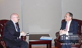 Встреча Министра иностранных дел Зограба Мнацаканяна с помощником Госсекретаря США по делам Европы и Евразии Филиппом Рикером