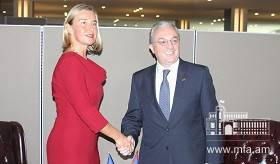 Foreign Minister Zohrab Mnatsakanyan’s Meeting with Federica Mogherini, High Representative of the EU for Foreign Affairs and Security Policy