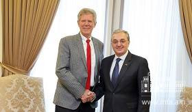 Foreign Minister Zohrab Mnatsakanyan received US Congressman Frank Pallone, the Co-Chair of the Congressional Caucus on Armenian Issues