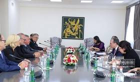 Foreign Minister Zohrab Mnatsakanyan received the French delegation