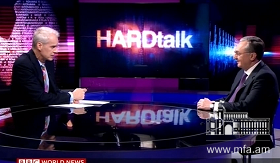 Interview of Armenia’s Foreign Minister Zohrab Mnatsakanyan to BBC HardTalk’s Stephen Sackur