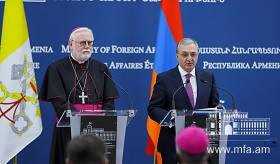 Statement for Press of the Minister of Foreign Affairs of RA on the results of the meeting with the Secretary for Relations with States of Holy See, Archbishop Paul Richard Gallagher