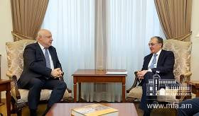 Foreign Minister Mnatsakanyan received George Tsereteli, the President of the OSCE Parliamentary Assembly