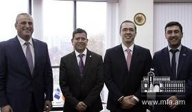 Deputy Foreign Minister of Armenia received the delegation of Guatemala
