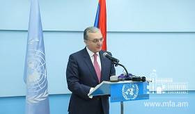 ԱԳ նախարար Զոհրաբ Մնացականյանի ելույթը  ՄԱԿ-ի Ցեղասպանության զոհերի հիշատակի օրվան նվիրված միջոցառման շրջանակներում