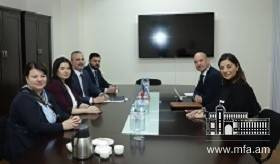 Встреча заместителя Министра иностранных дел с Председателем парламентской группы дружбы Мексика-Армения