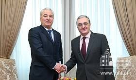 Foreign Minister Zohrab Mnatsaknayan received Ivan Kuleba, the newly appointed Ambassador of Ukraine