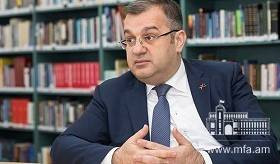 Interview of Deputy Foreign Minister Artak Apitonian to “Mediamax” news agency