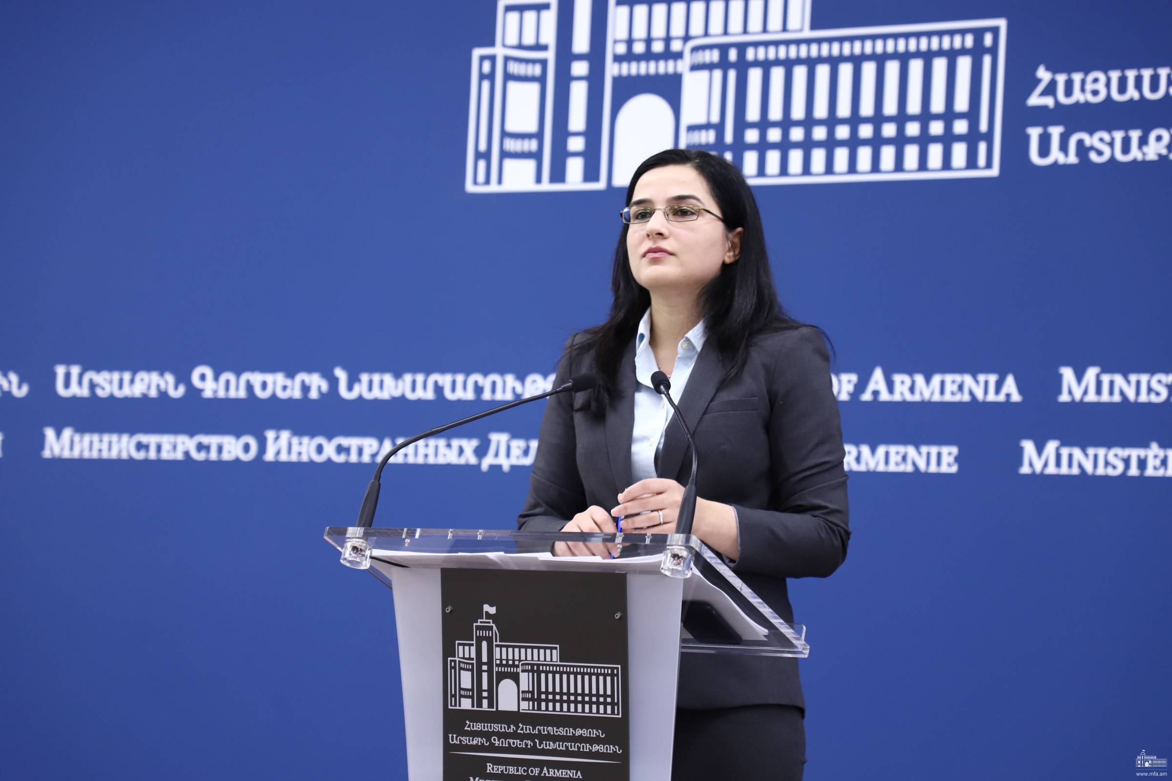 Réponse de la porte-parole du ministère des Affaires étrangères d’Arménie sur les élections législatives tenues en Azerbaïdjan