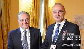 ԱԳ նախարարի հանդիպումը Խորվաթիայի արտաքին և եվրոպական հարցերի նորանշանակ նախարար Գ. Ռադմանի հետ