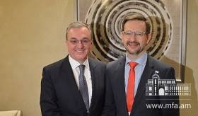 Meeting of the Foreign Minister of Armenia Zohrab Mnatsakanyan with Thomas Greminger, the OSCE Secretary General