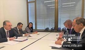 ԱԳ նախարար Զոհրաբ Մնացականյանի հանդիպումը ՌԴ ԱԳ  նախարար Սերգեյ Լավրովի հետ