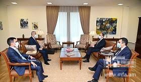 Meeting of Foreign Minister Zohrab Mnatsakanyan with Foreign Minister of Artsakh Masis Mayilian