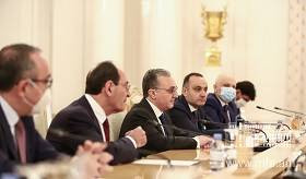 Հայաստանի և Ռուսաստանի ԱԳ նախարարներ Զոհրաբ Մնացականյանի և Սերգեյ Լավրովի հանդիպումը