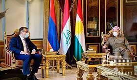 The meetings of Deputy Foreign Minister of Armenia Artak Apitonian in Iraqi Kurdistan