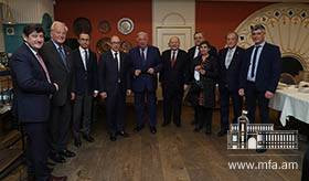 ՀՀ ԱԳ նախարար Արա Այվազյանի հանդիպումը Ֆրանսիայի Սենատի նախագահ Ժերար Լարշեի հետ