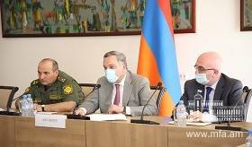 Мeeting of the Deputy Foreign Minister with the heads of diplomatic representations accredited to Armenia