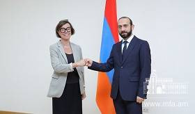 Minister of Foreign Affairs of Armenia Ararat Mirzoyan received the Special Representative of the OSCE Chairperson-in-Office for the South Caucasus