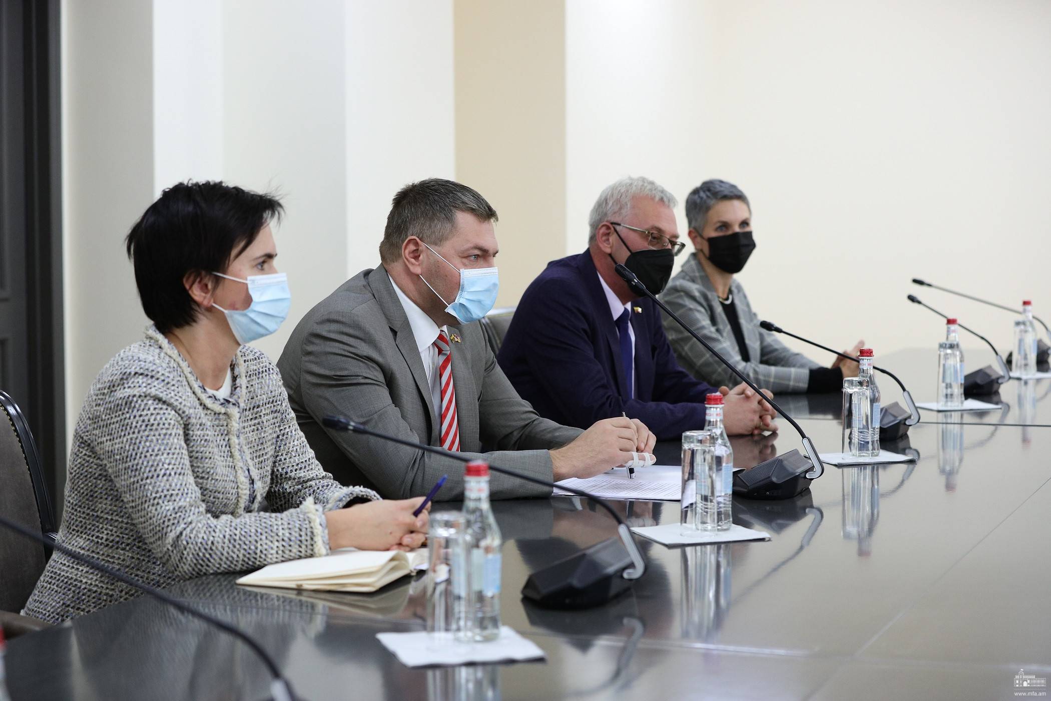 Meeting of the Foreign Minister of Armenia Ararat Mirzoyan with the ...