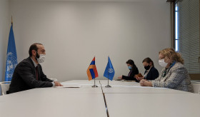 ՀՀ ԱԳ նախարարի հանդիպումը Ժնևի ՄԱԿ-ի գրասենյակի գլխավոր տնօրենի հետ