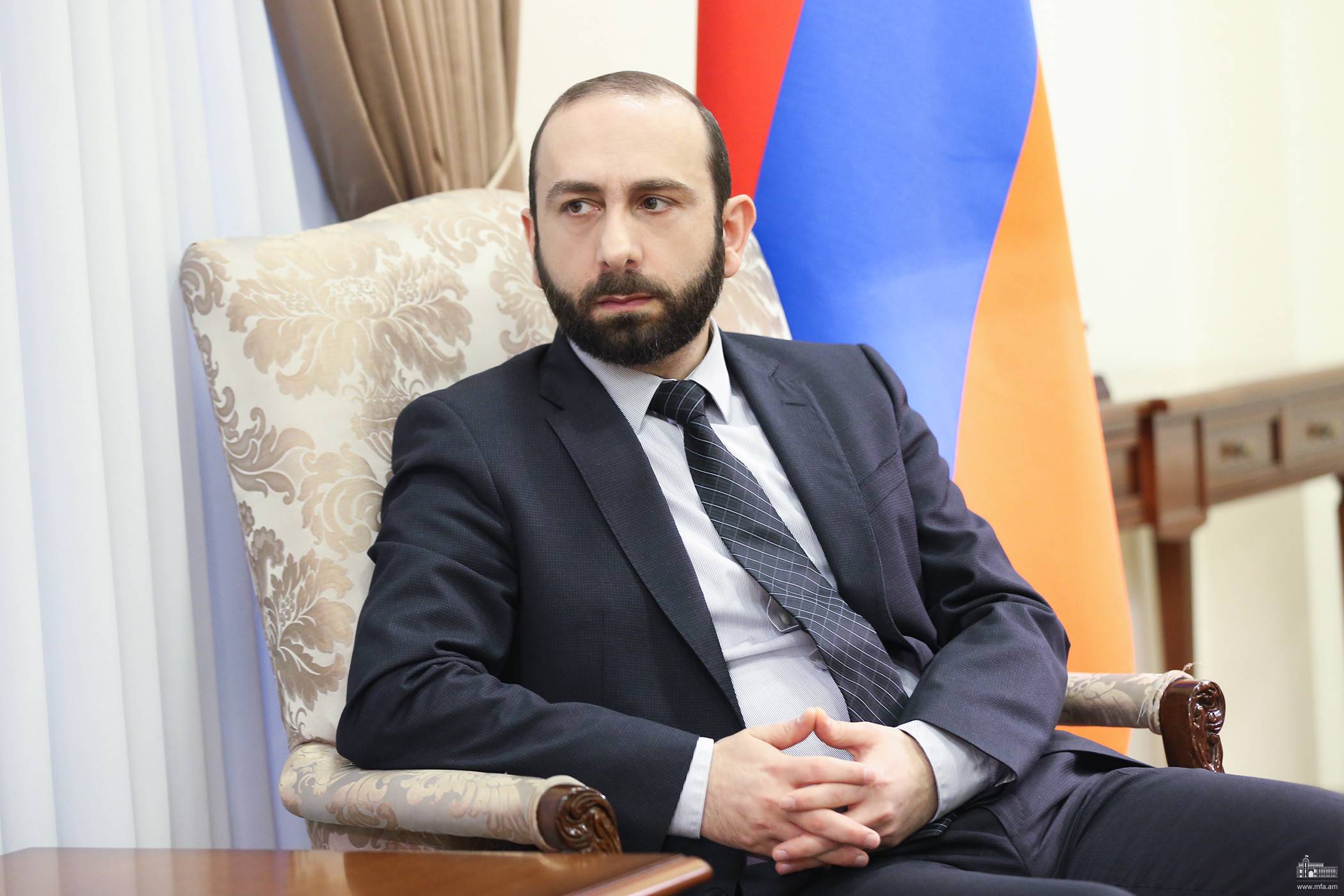 Meeting of the Foreign Minister of Armenia Ararat Mirzoyan with the ...