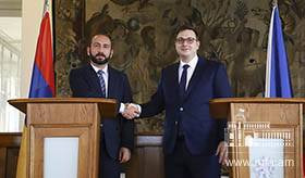 Remarks and the answers to the questions of journalists of the Minister of Foreign Affairs of Armenia Ararat Mirzoyan following the meeting with the Minister of Foreign Affairs of Czechia Jan Lipavský