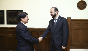 Встреча министра иностранных дел Армении с министром иностранных дел Никарагуа