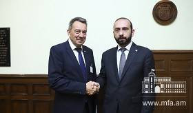 The meeting of the Minister of Foreign Affairs of the Republic of Armenia with the President of the International Committee of the Red Cross