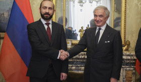 Meeting of the Minister of Foreign Affairs of Armenia with the Grand Chancellor of the Sovereign Order of Malta Riccardo Paternò of Montecupo