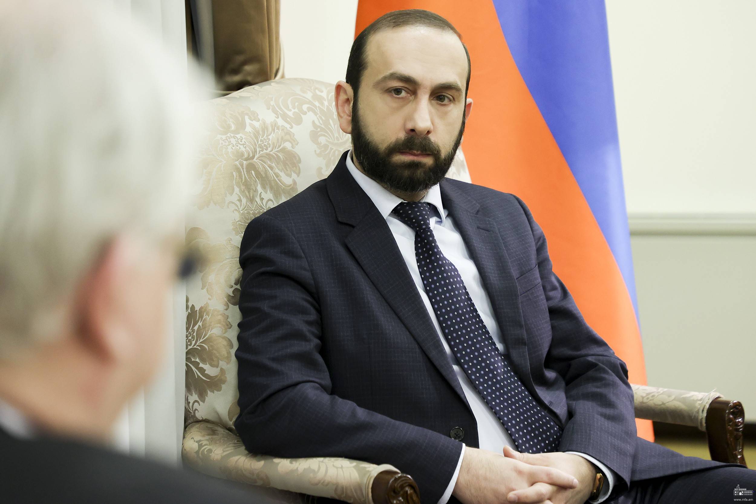 Foreign Minister of Armenia Ararat Mirzoyan received Igor Khovaev - mfa.am