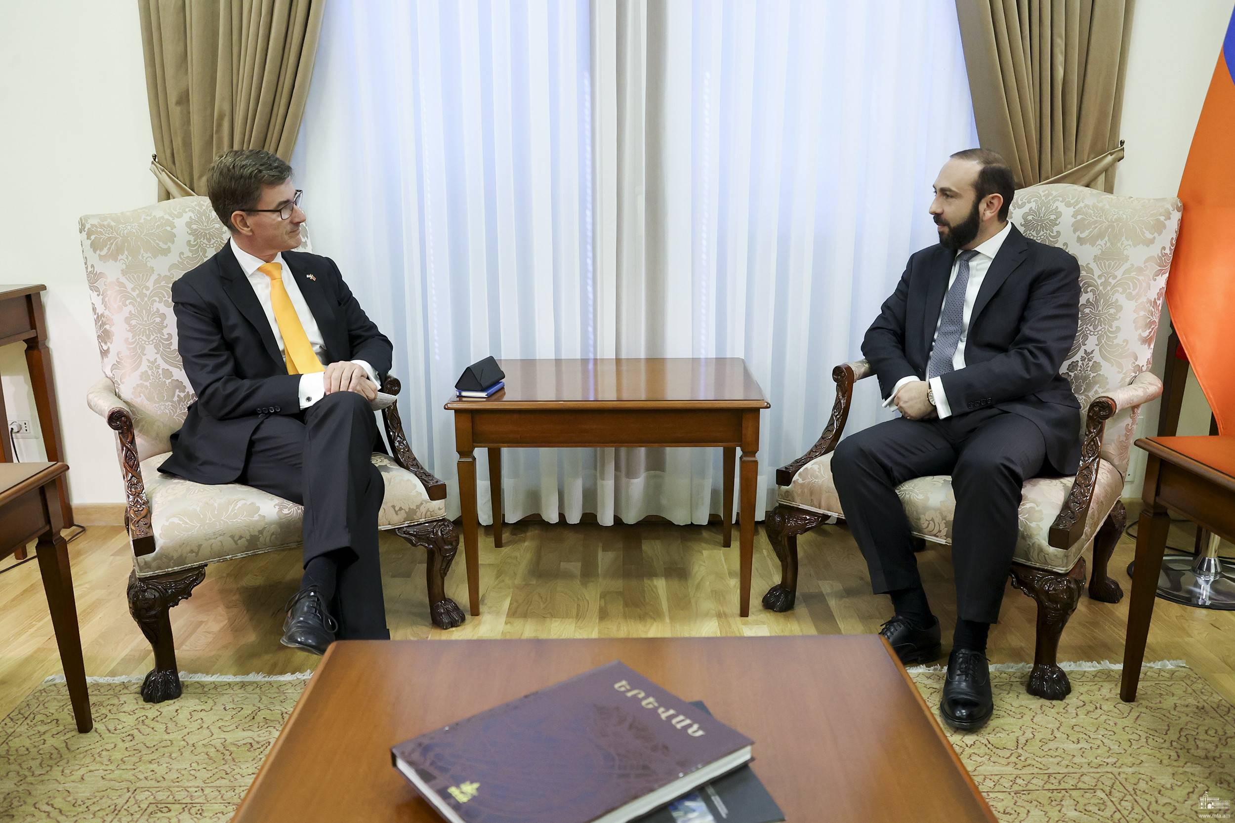 Minister Of Foreign Affairs Of The Republic Of Armenia Received The ...