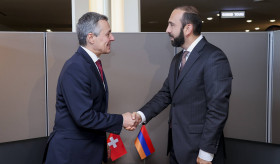 Հայաստանի ԱԳ նախարարի հանդիպումը Շվեյցարիայի արտաքին հարաբերությունների դաշնային դեպարտամենտի ղեկավարի հետ