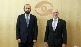 Встреча министра иностранных дел Армении с исполнительным секретарем ОДВЗЯИ