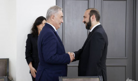 The meeting between Minister of Foreign Affairs of Armenia and BSEC Secretary General