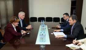 Meeting of Deputy Foreign Minister of Armenia Paruyr Hovhannisyan with Baroness Caroline Cox