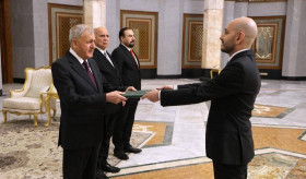 Ambassador of Armenia to Iraq presented his credentials to the President