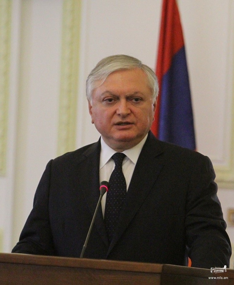 Answer of Foreign Minister Edward Nalbandian to a question by News.am Information portal