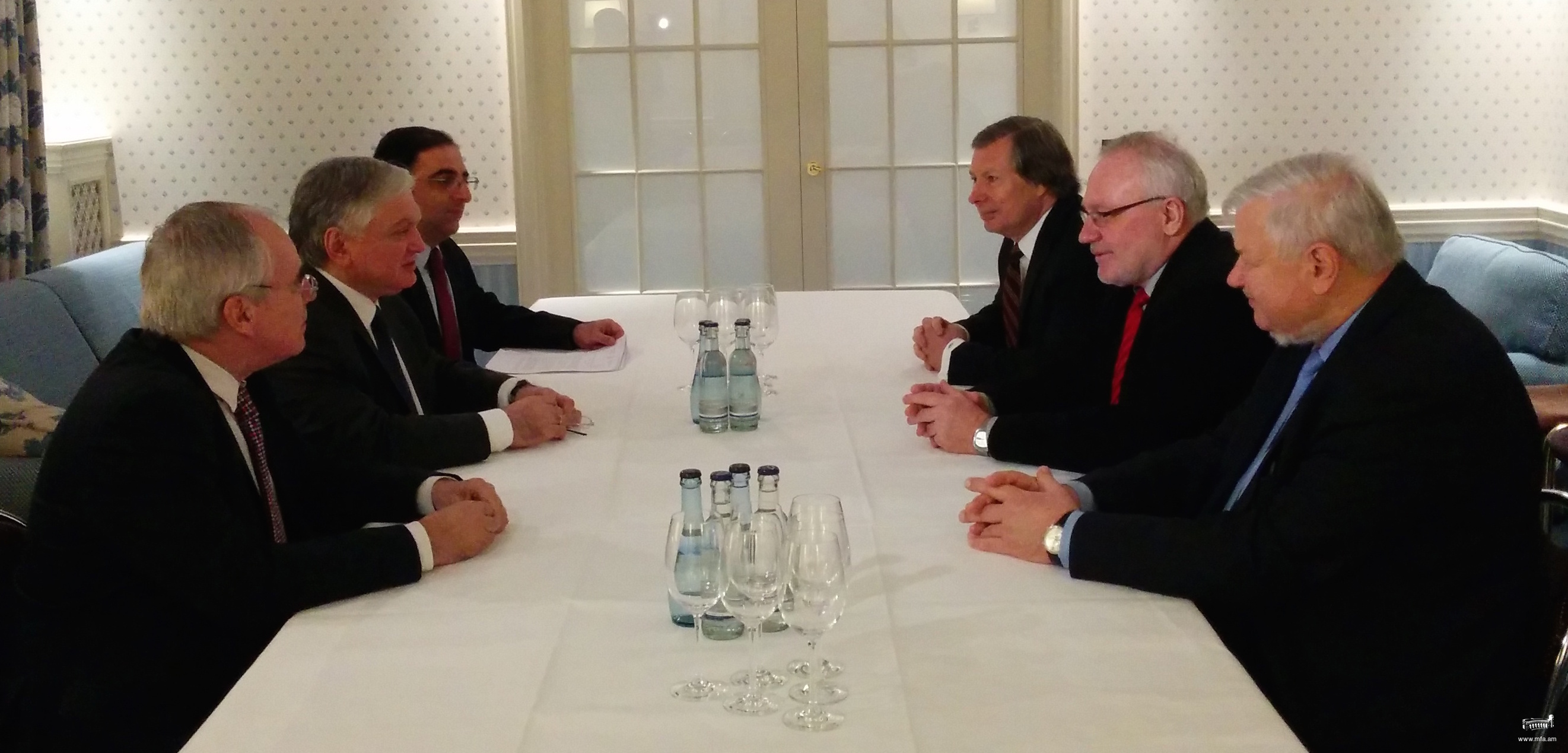 Foreign Minister of Armenia met the OSCE Minsk Group Co-Chairs