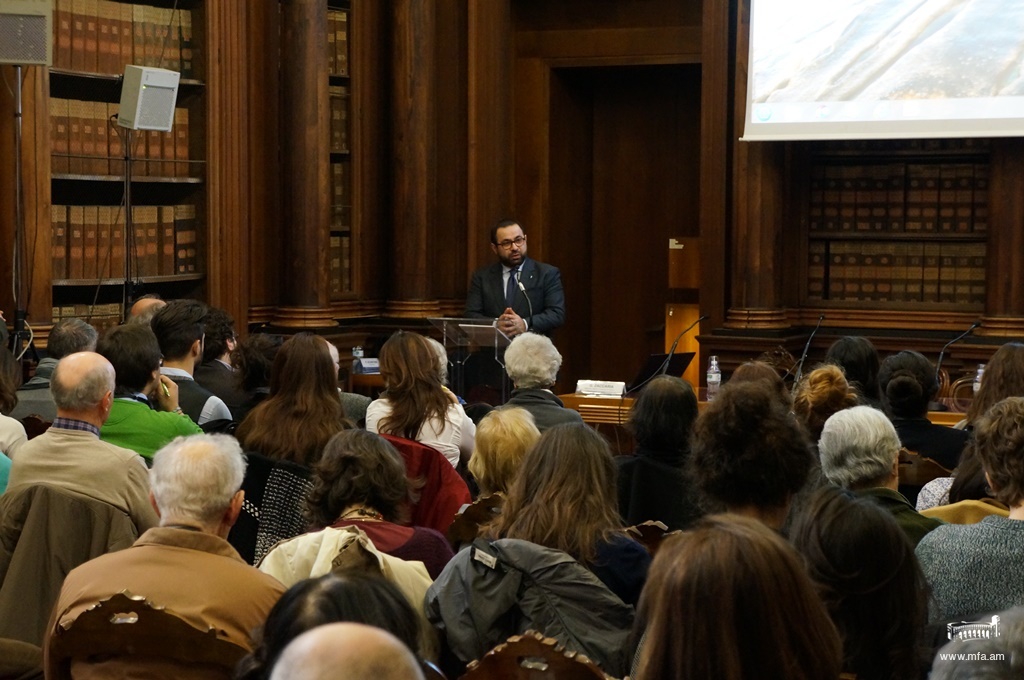 International conference dedicated to the 100th Anniversary of the Armenian Genocide held in Padua