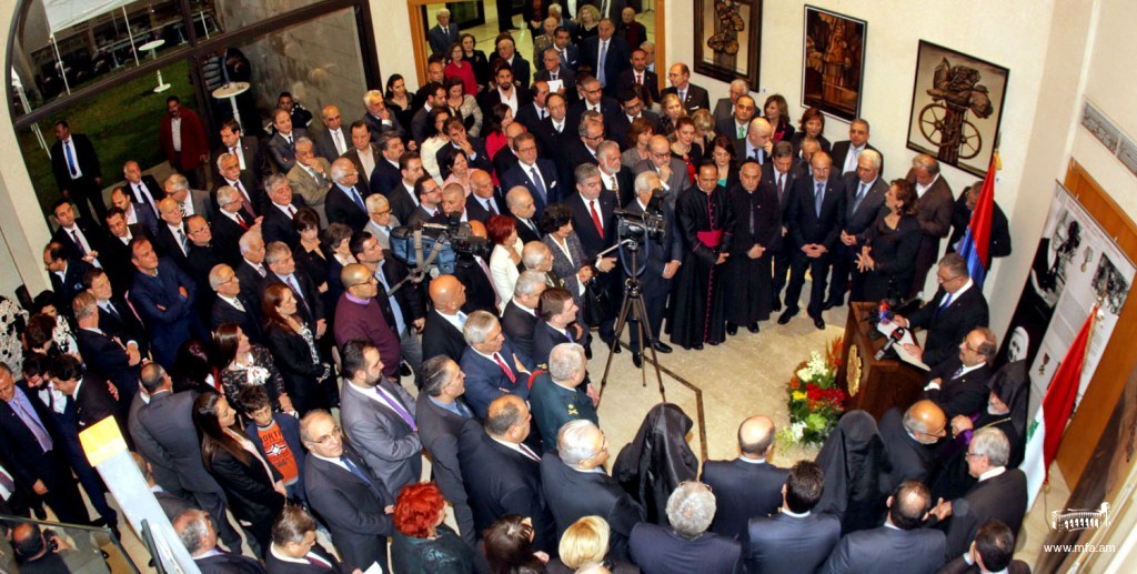 Мероприятие в Бейруте, посвященное 100-летию Геноцида армян