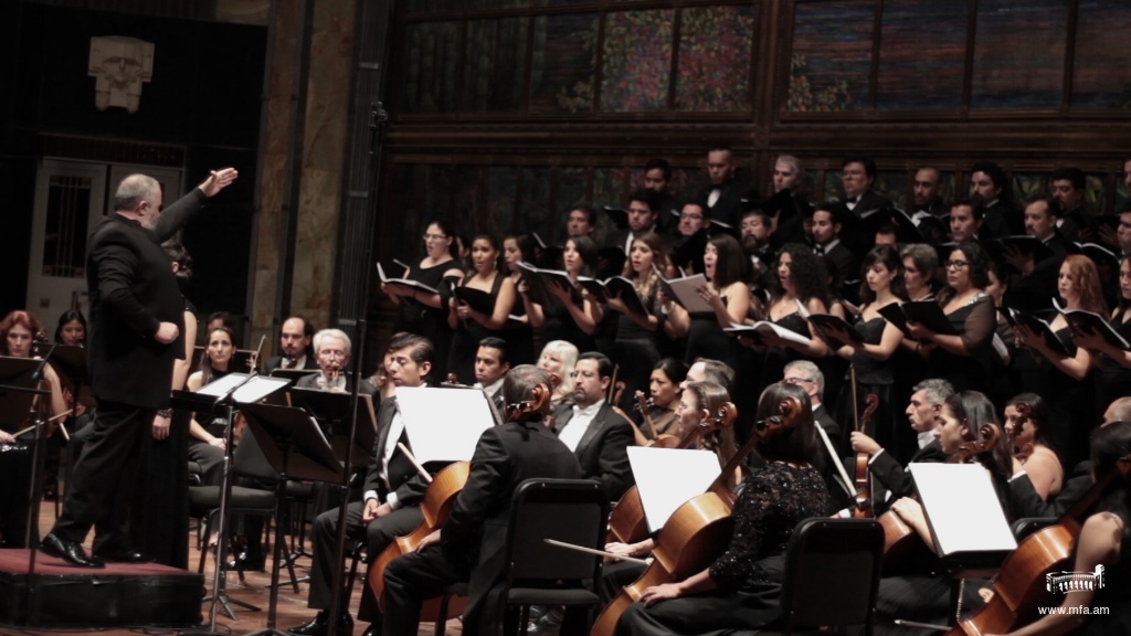 The concert dedicated to the 100th anniversary of the Armenian Genocide in Mexico City