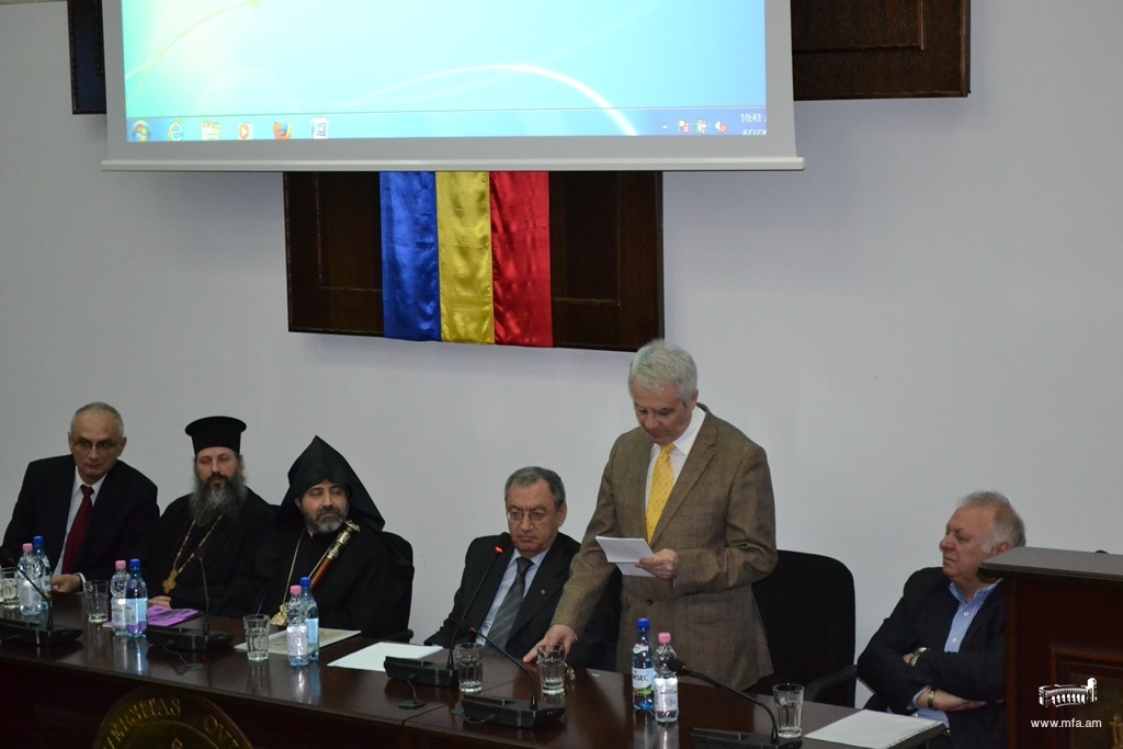 Conference on the 100th anniversary of the Armenian Genocide in Constanta