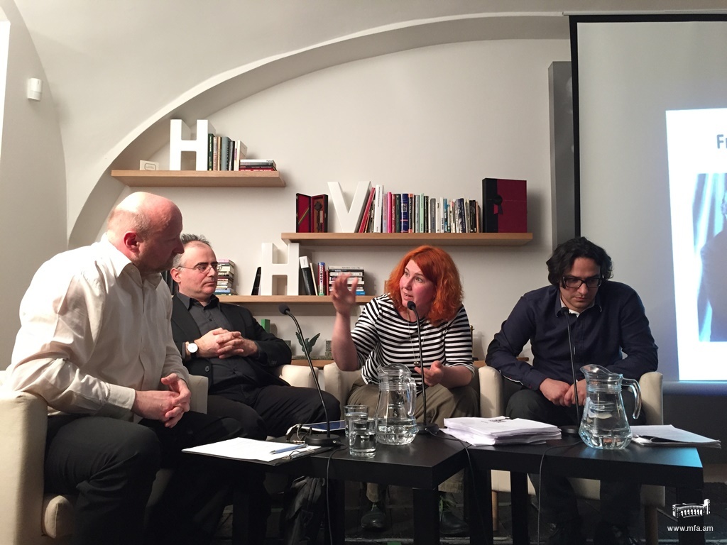 Discussion on 100th anniversary the Armenian Genocide in Prague
