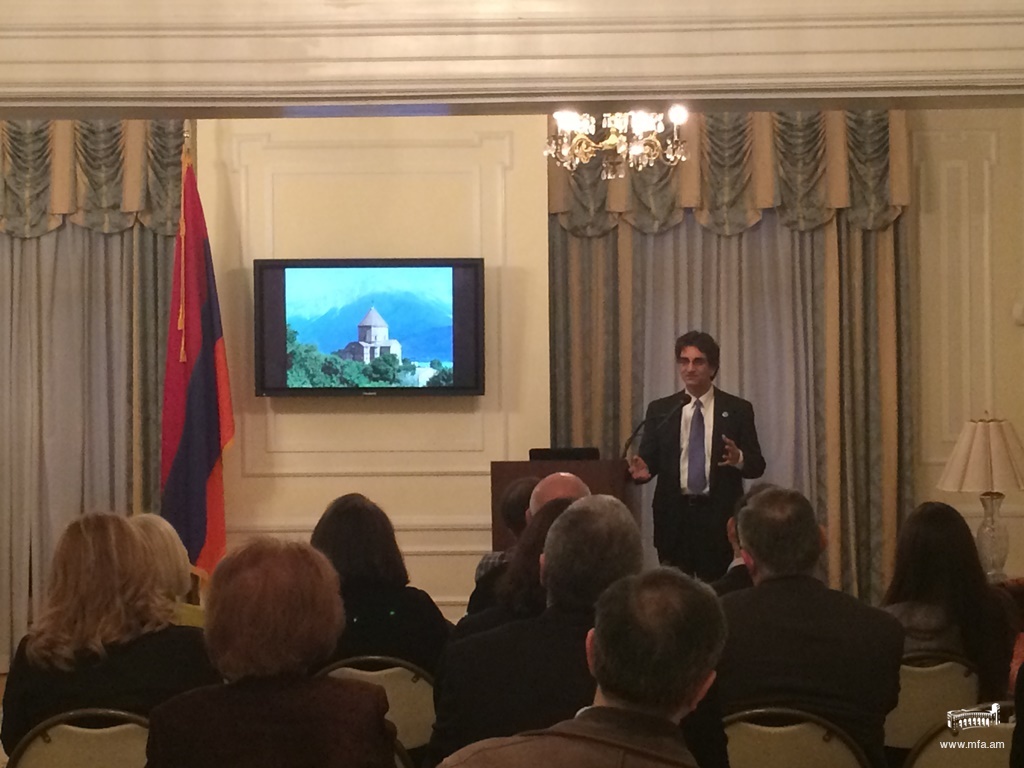 Presentation of the book about Armenian Genocide organized in Washington